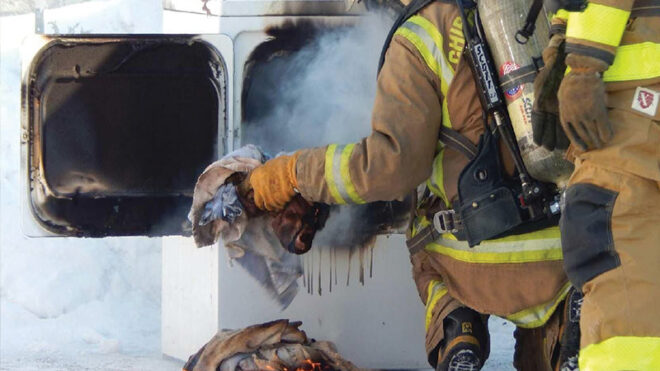 Dryer vent cleaning prevents fires